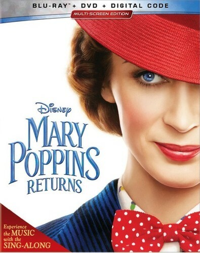 Mary Poppins Returns (Blu-ray, 2018) The Disc Only Rdbx 4032