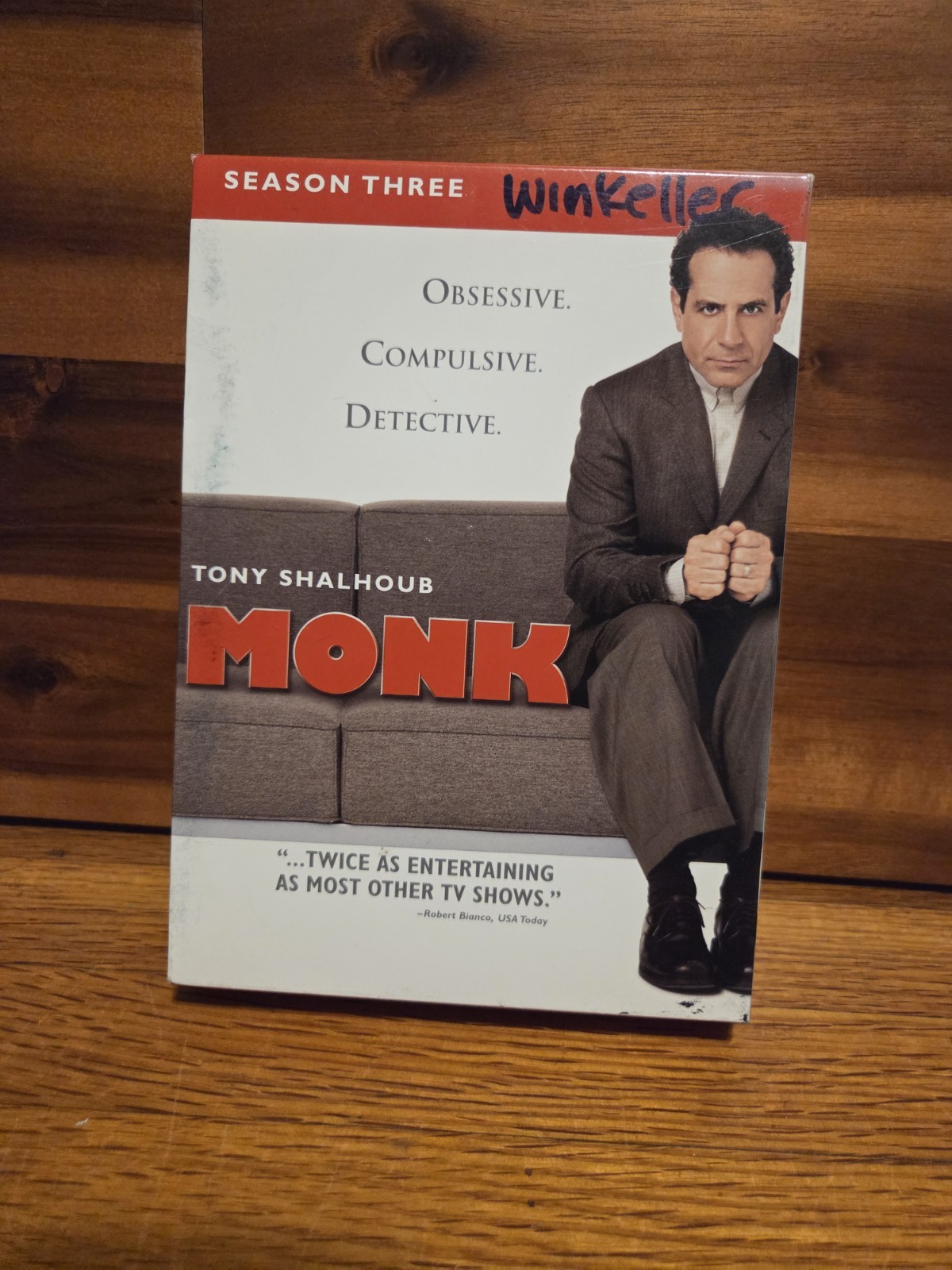 Universal Monk: Season 3 DVD 4-Disc Set Tony Shalhoub NR 2005 English 1.78:1