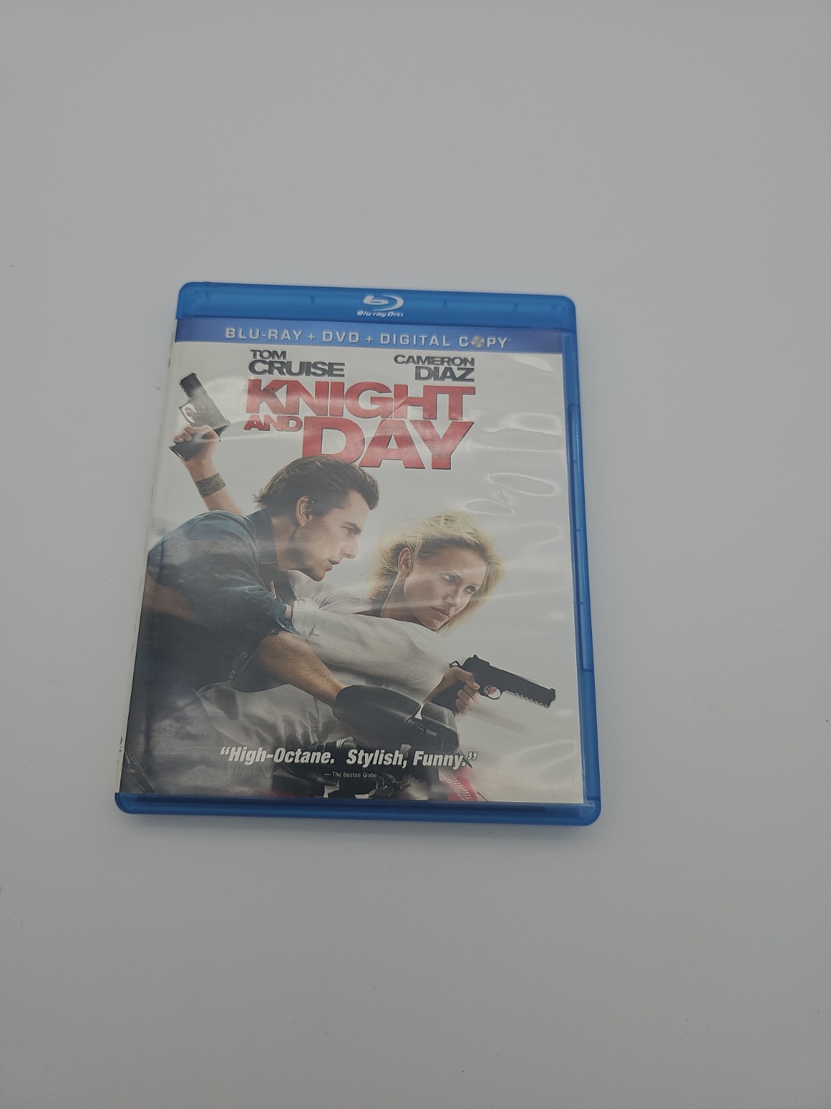 Knight and Day Blu-ray Tom Cruise Cameron Diaz Movie Disc