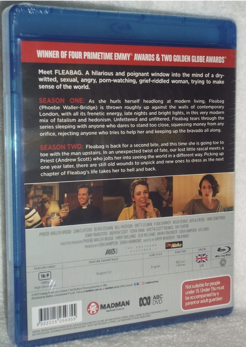 FLEABAG The Complete Series Collection Blu-Ray NEW (Please Read ItemDescription)