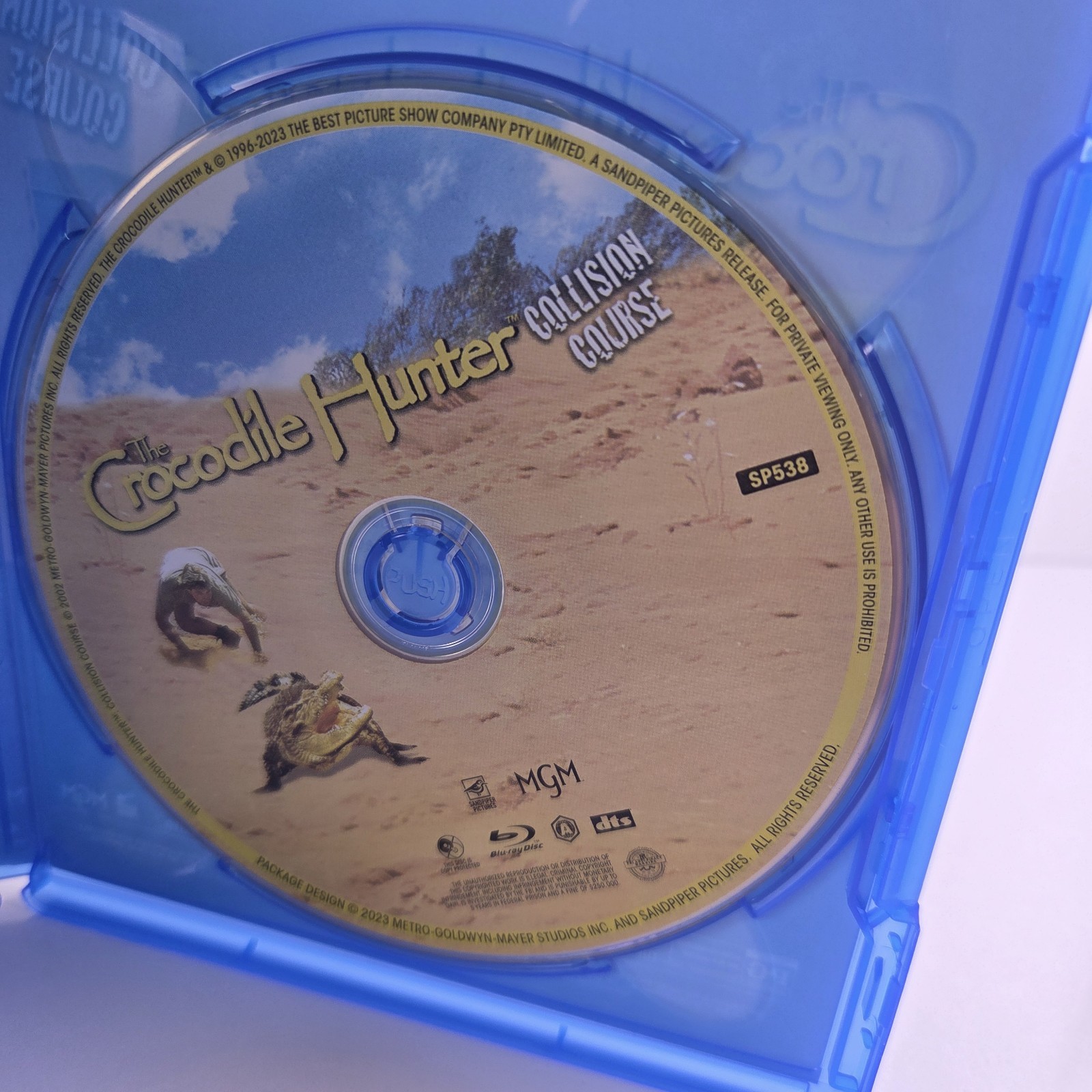 The Crocodile Hunter Collision Course-Blu-ray Discs