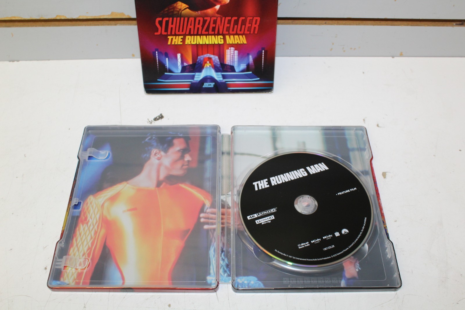 The Running Man 4K Blu-ray SteelBook – No Digital
