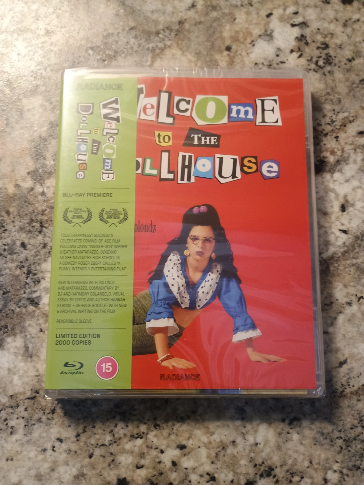 Welcome To The Dollhouse OOP Limited Edition Blu ray Radiance Films