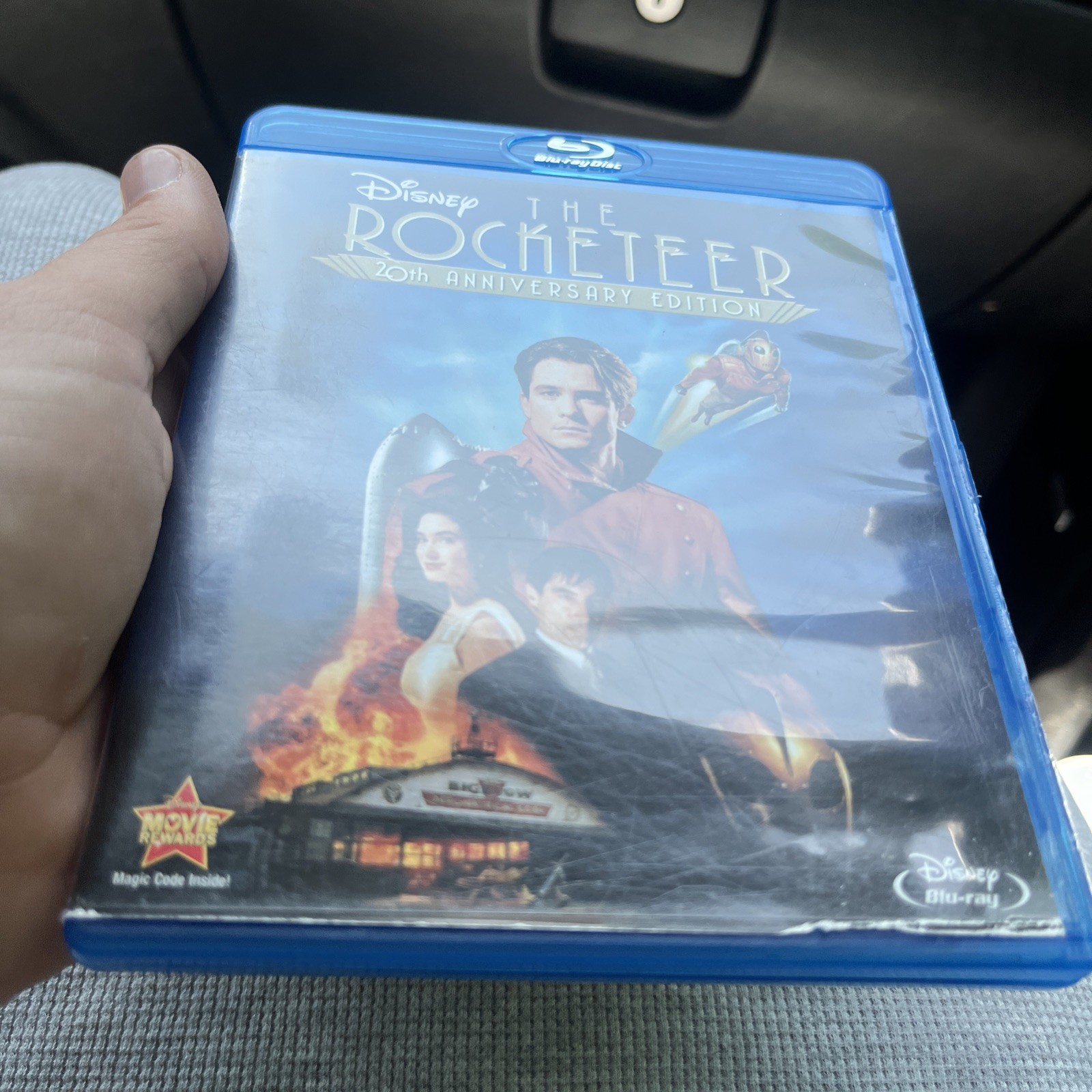 Disney THE ROCKETEER 1991 Blu-Ray 20th Anniversary Edition