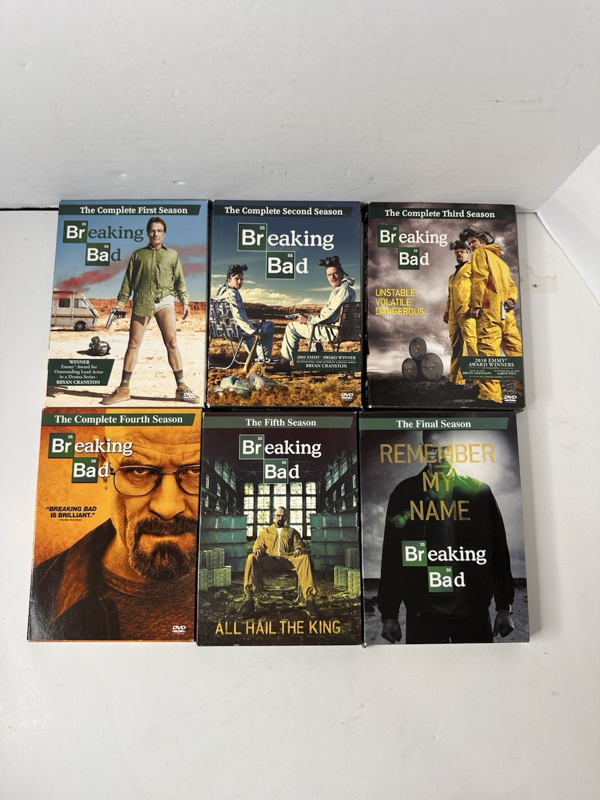 Breaking Bad Seasons 1 2 3 4 5 6 Complete Series DVD Set Full 6 Seasons
