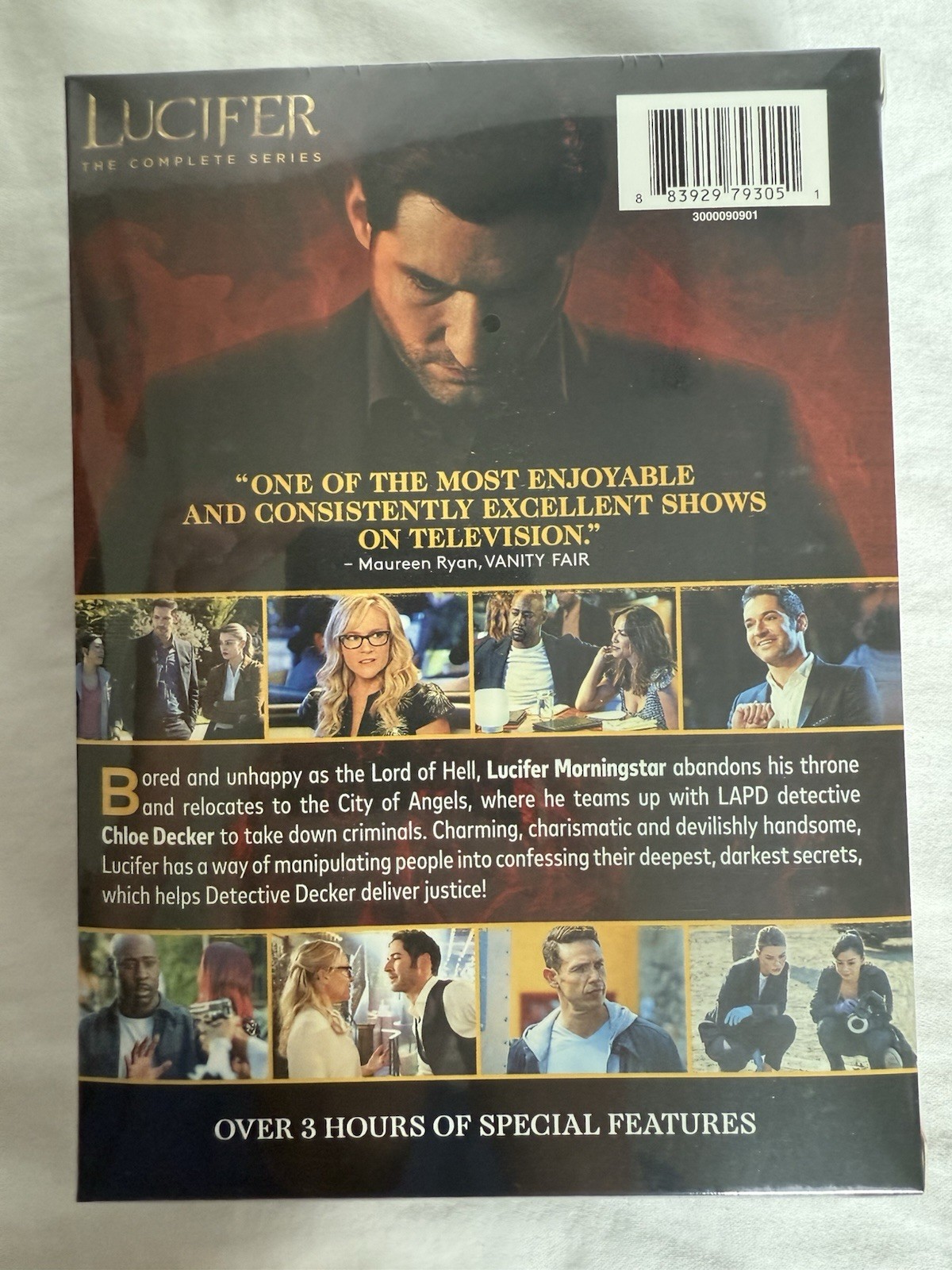 Lucifer Complete Series DVD Box Set Seasons 1-6 TV Show Collection Crime Drama