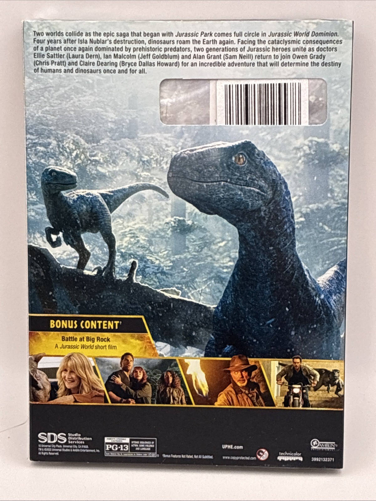 Jurassic World Dominion (DVD, 2022) New Sealed