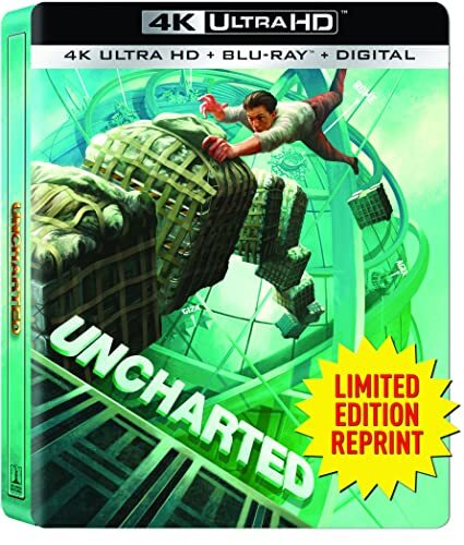 Uncharted Limited Edition Stee – Blu Ray – GOOD