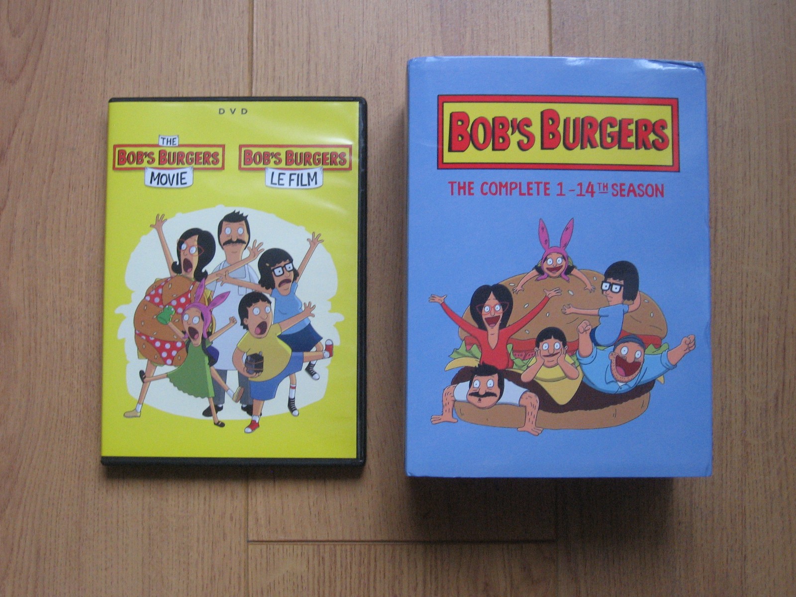 The Bob’s Burgers Movie + Seasons 1-14 DVD **** READ ***