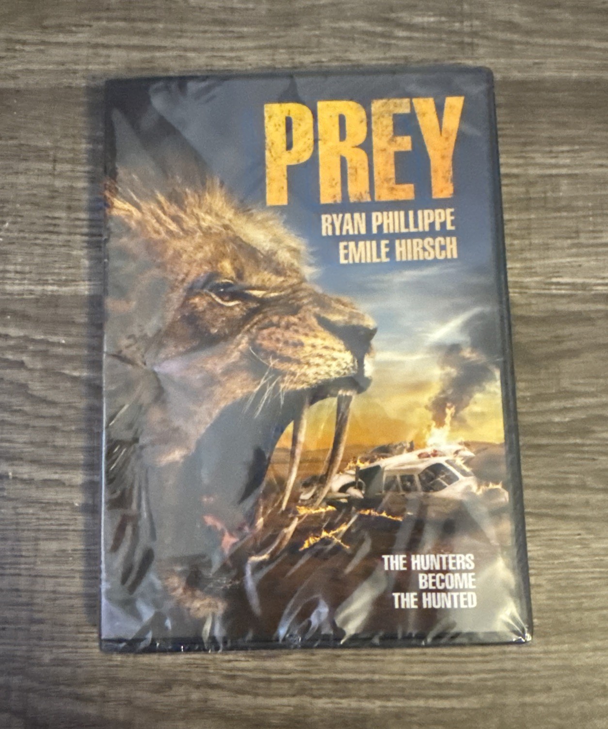 Prey (DVD 2024) New Sealed Ryan Phillippe Hunter Becomes The Hunted