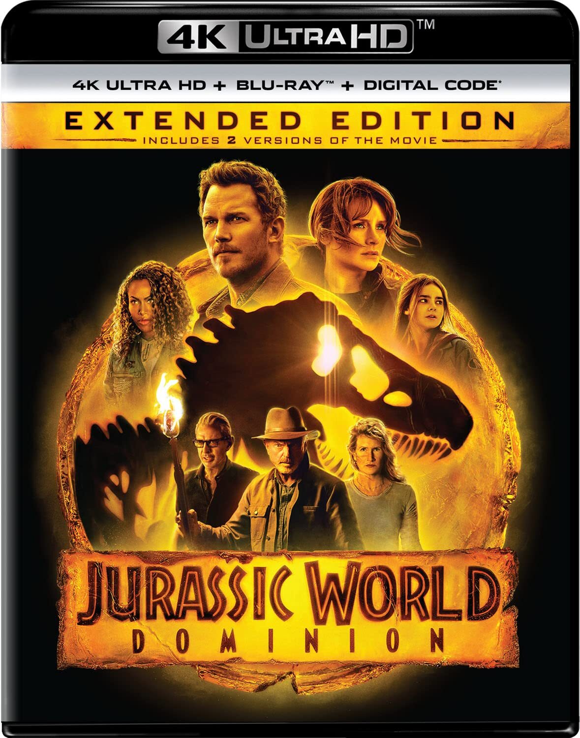 Jurassic World Dominion [Includes Digital Copy] (4K Ultra HD + Blu-Ray + Digital