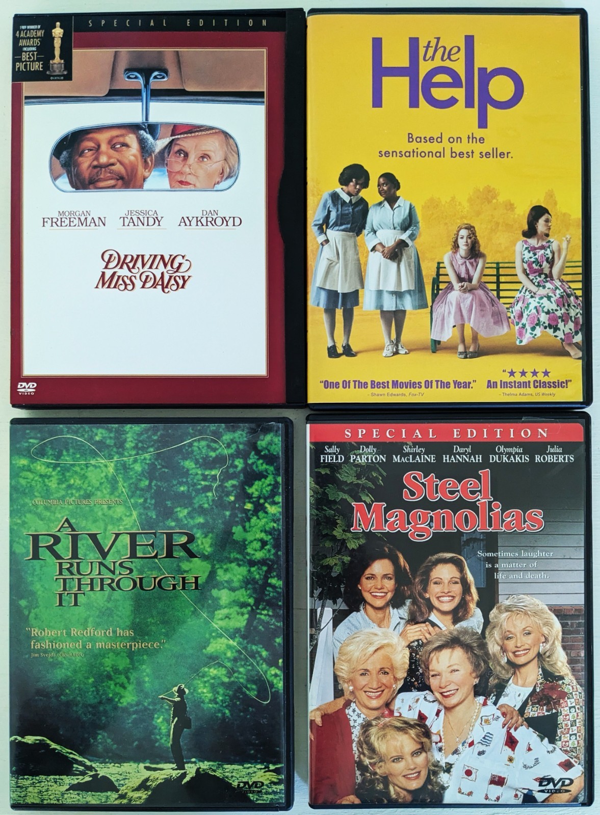 Heartwarming Friendship & Life Drama DVD Collection 4 Movies – Excellent