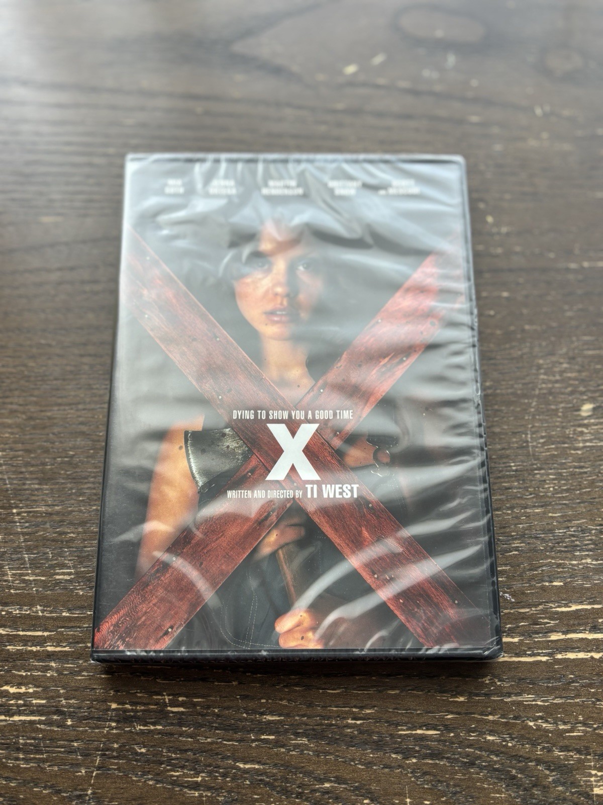 LIONSGATE X Ti West Horror DVD Mia Goth Jenna Ortega