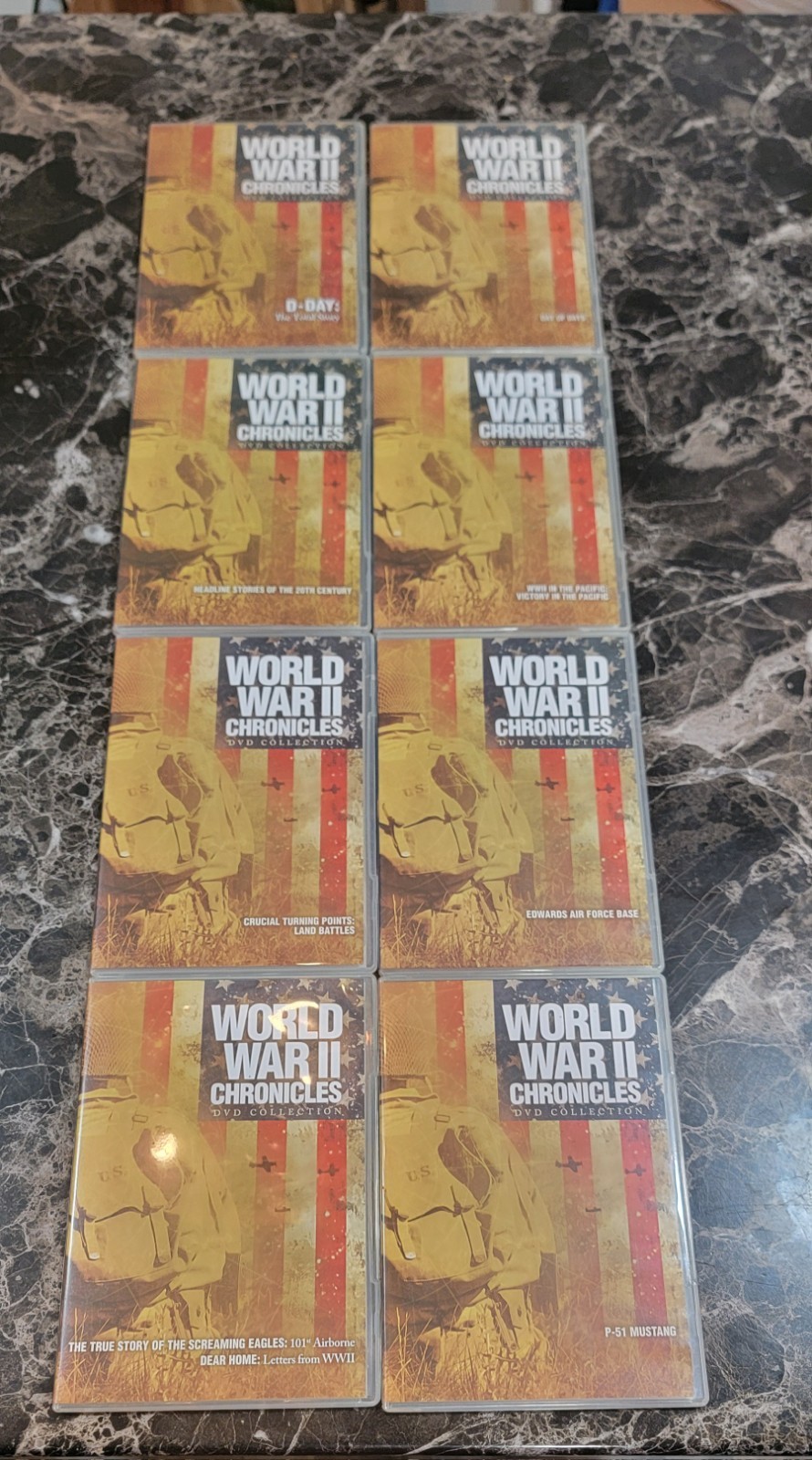 World War II Chronicles 8 DVD Collection Military History
