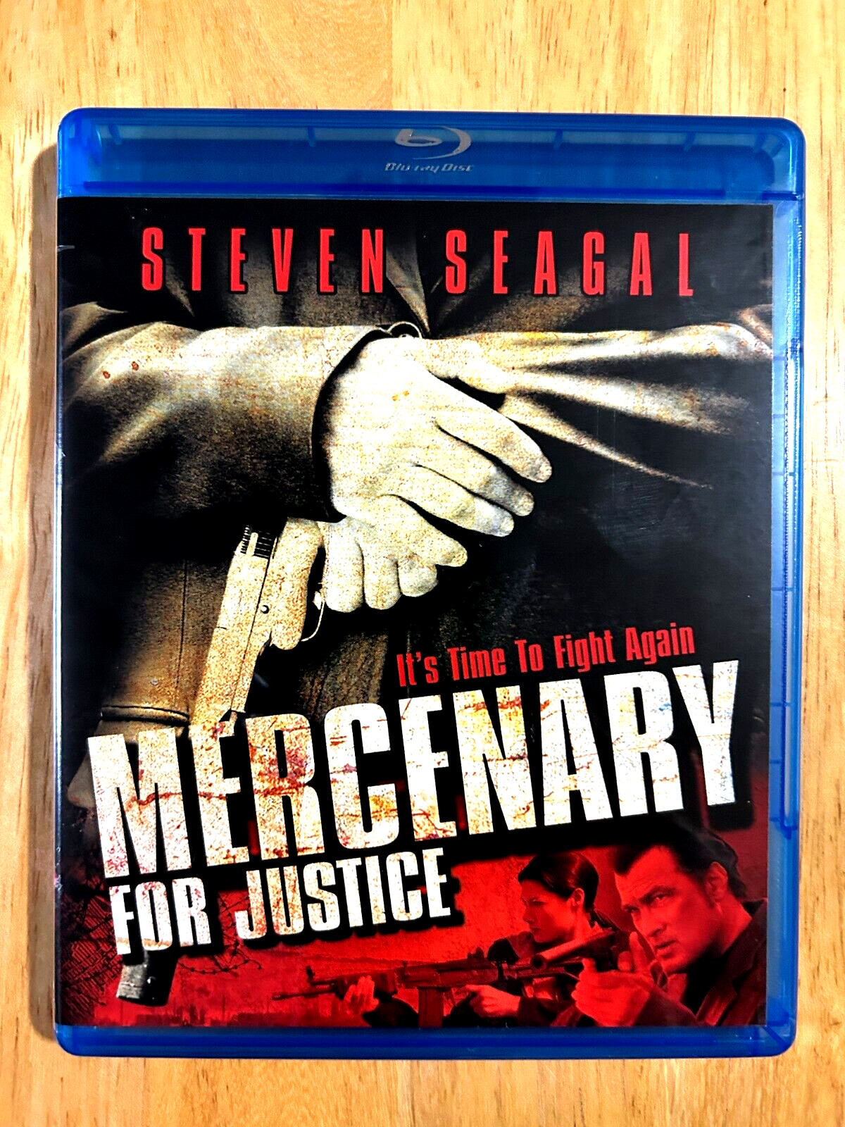 Mercenary for Justice (Blu-ray 2006 Martial Arts VG) Steven Seagal, Luke Goss