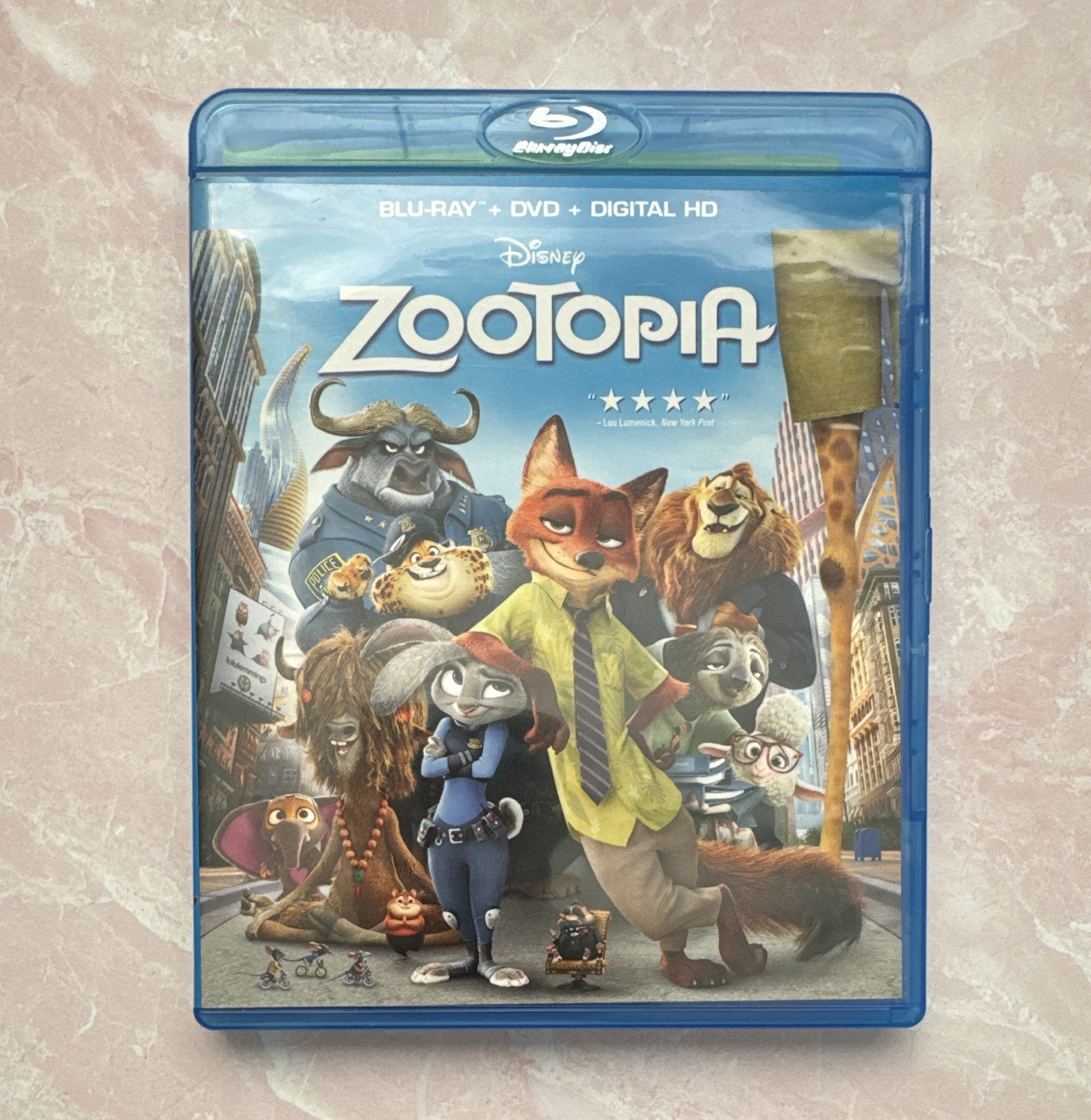 Disney Zootopia Blu-ray + DVD + Digital HD 2-Disc 2016 PG 108 Min 2.39:1