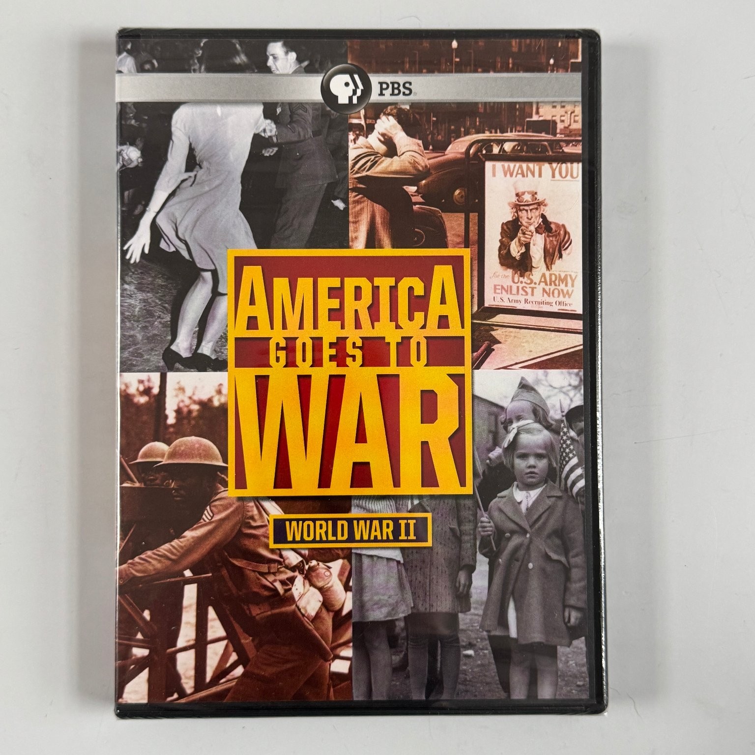 America Goes to War DVD 1990 PBS World War II History Documentary SEALED