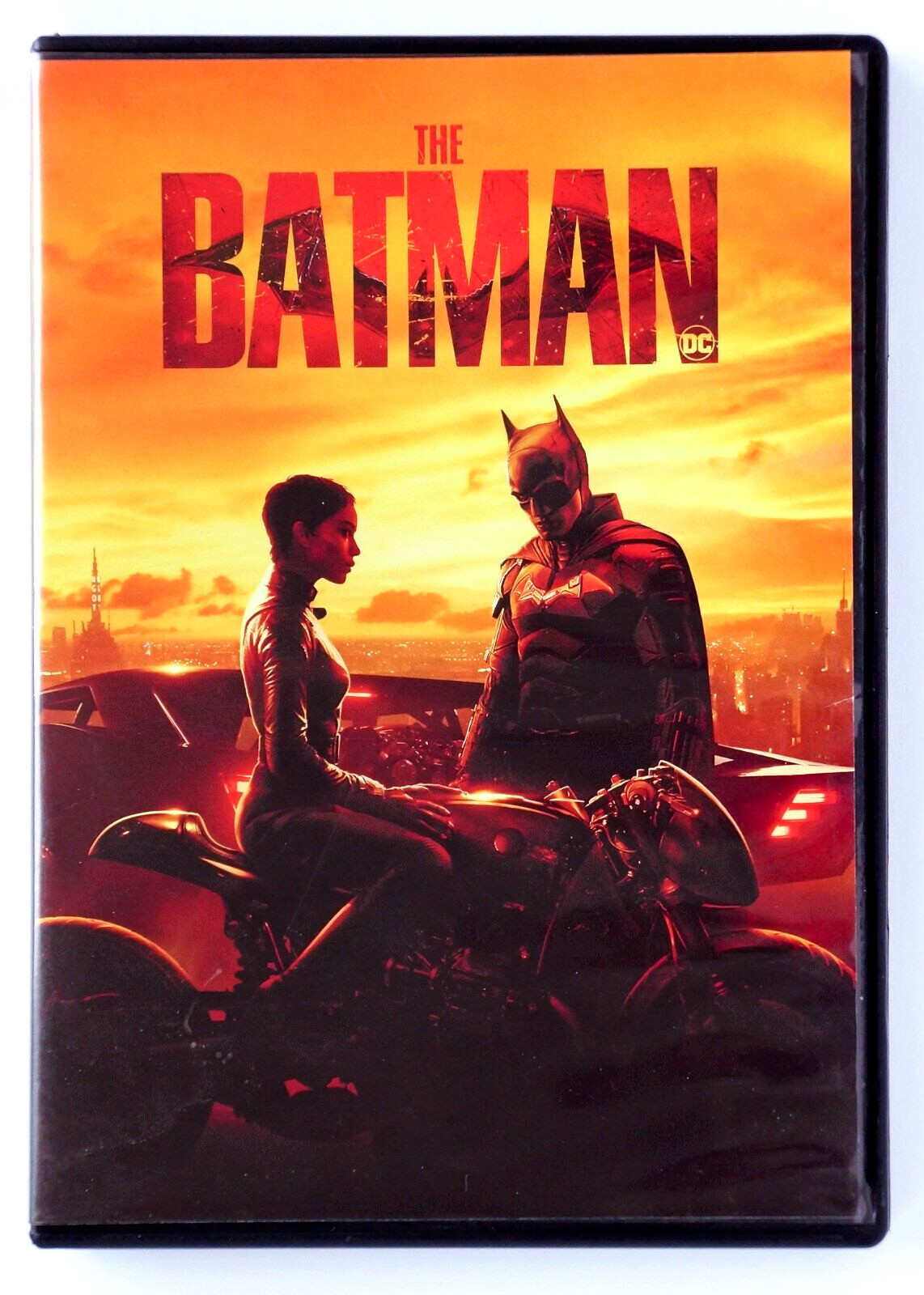 The Batman (DVD, 2022) Robert Pattinson Zoe Kravitz Paul Dano DC WB Gotham City