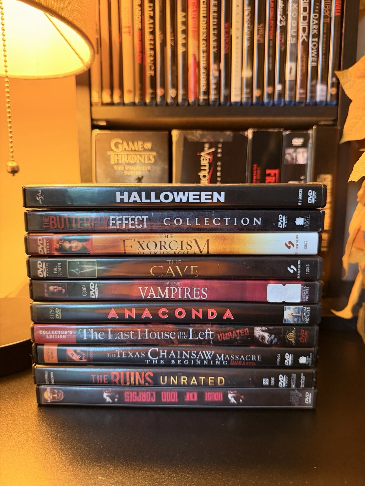 Horror Genre DVD Movie Lot – $20 for 10