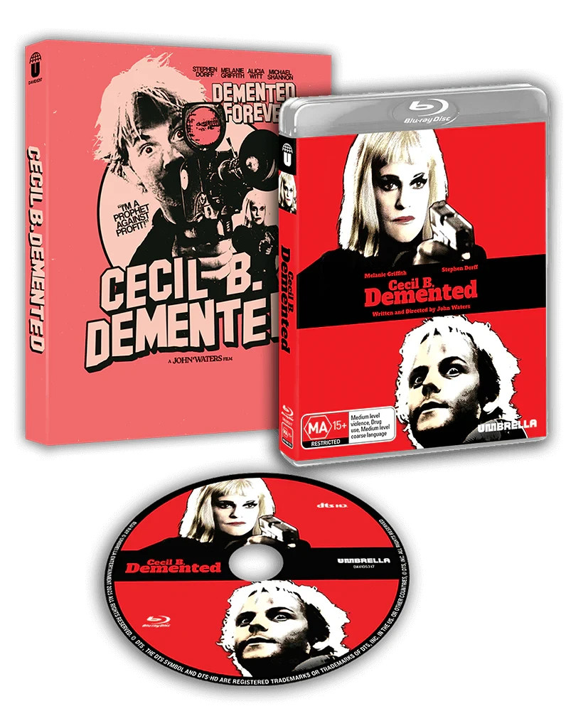 Cecil B Demented New Blu-Ray with slipcover