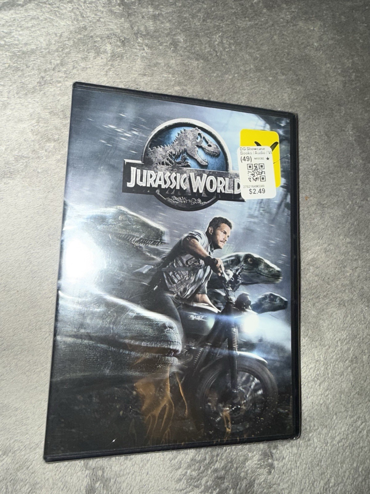 Jurassic World DVD Chris Pratt Bryce Dallas Howard Colin Trevorrow Action Sci-Fi