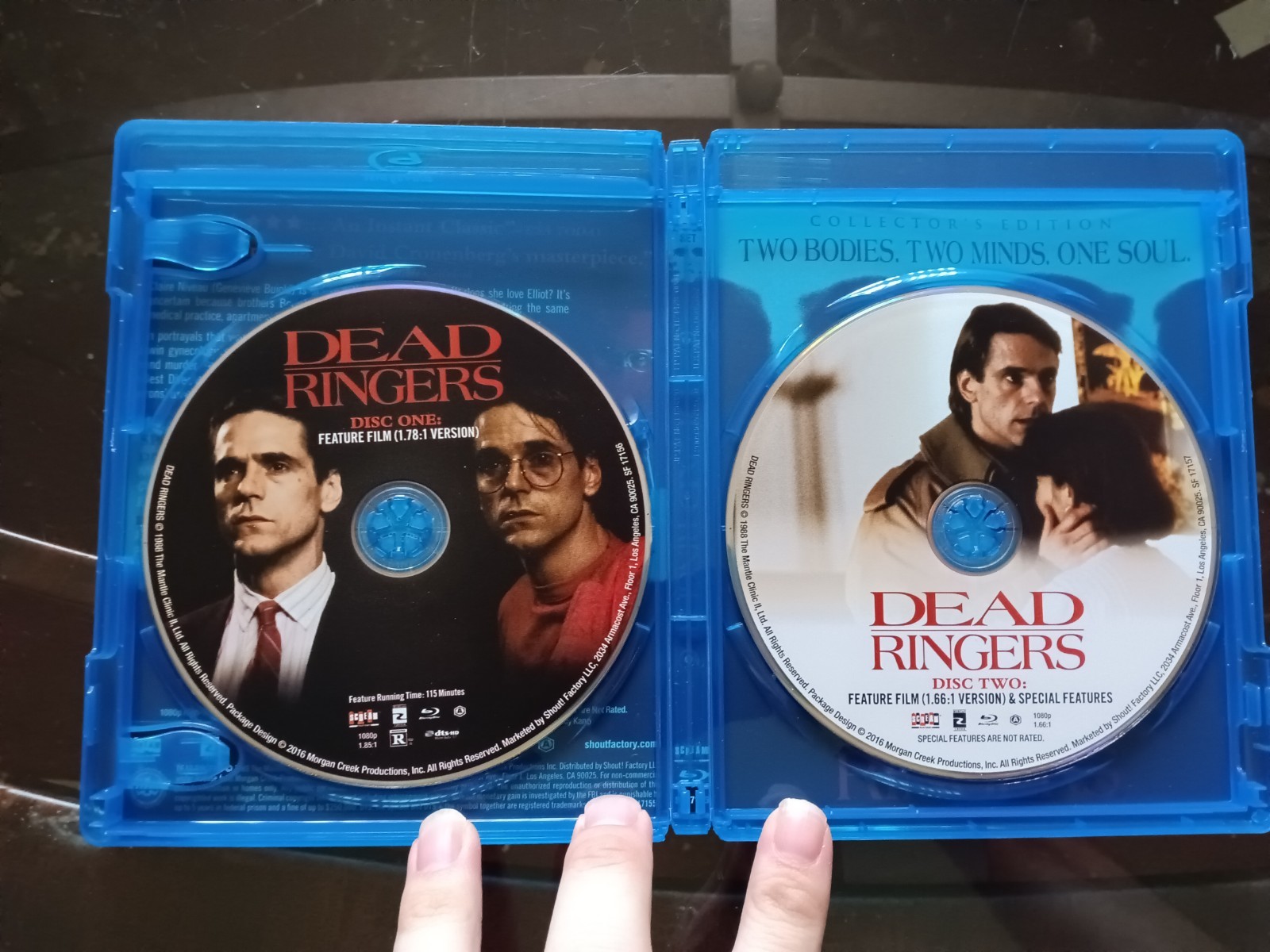 David Cronenberg’s Dead Ringers (Blu-ray, 1988) Scream Factory – Based On Twins