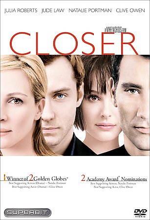 Closer (DVD) Disc Only