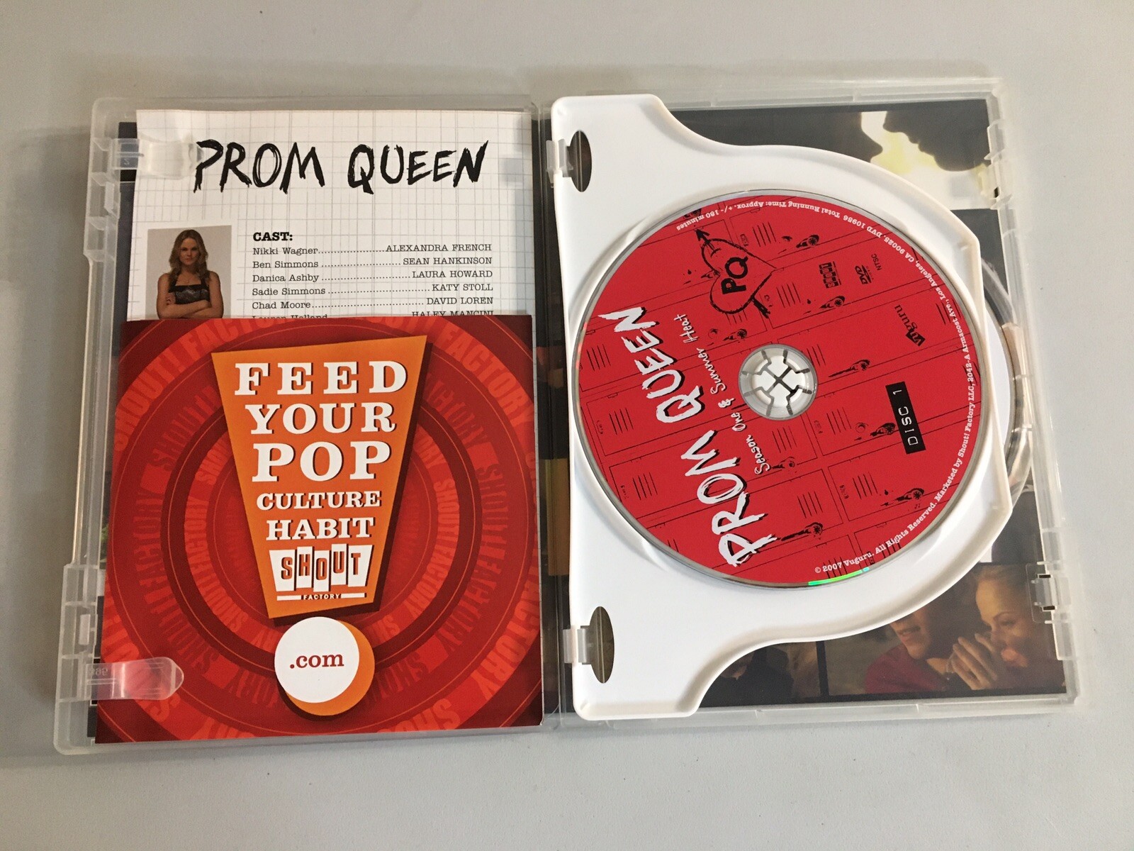 Prom Queen (Shout Factory DVD, 2008, 2-Disc Set)