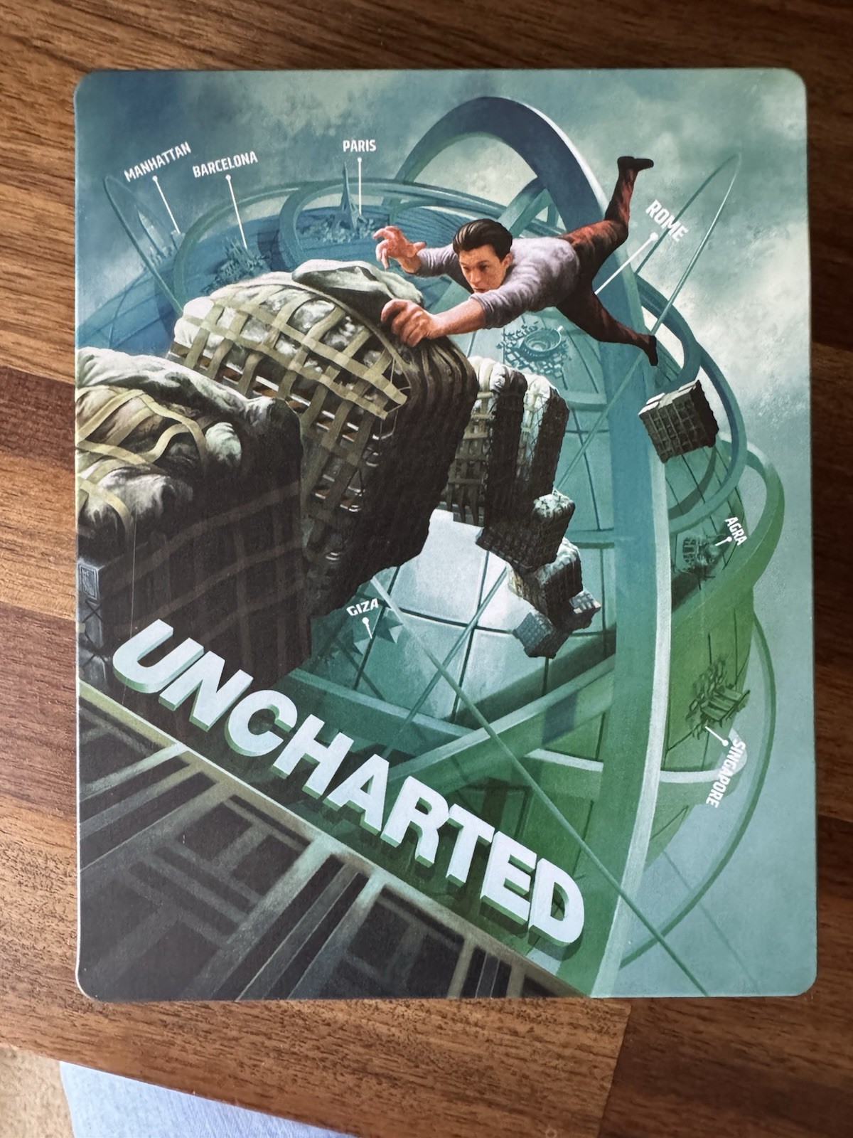Uncharted Steelbook 4K UHD Blu-ray
