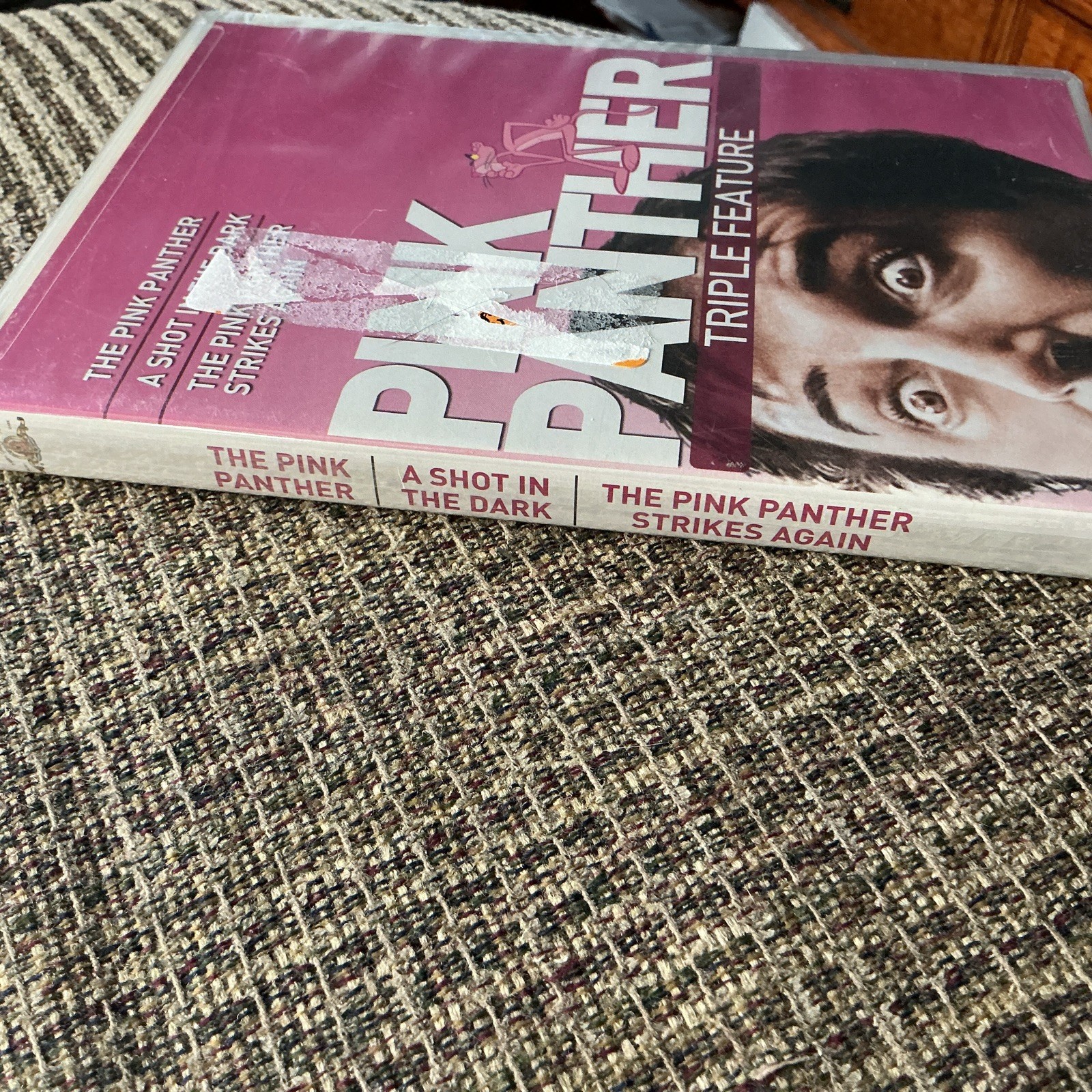 PINK PANTHER/A SHOT IN THE DARK/…STRIKES AGAIN TRIPLE FEATURE DVD SET MGM PRINT