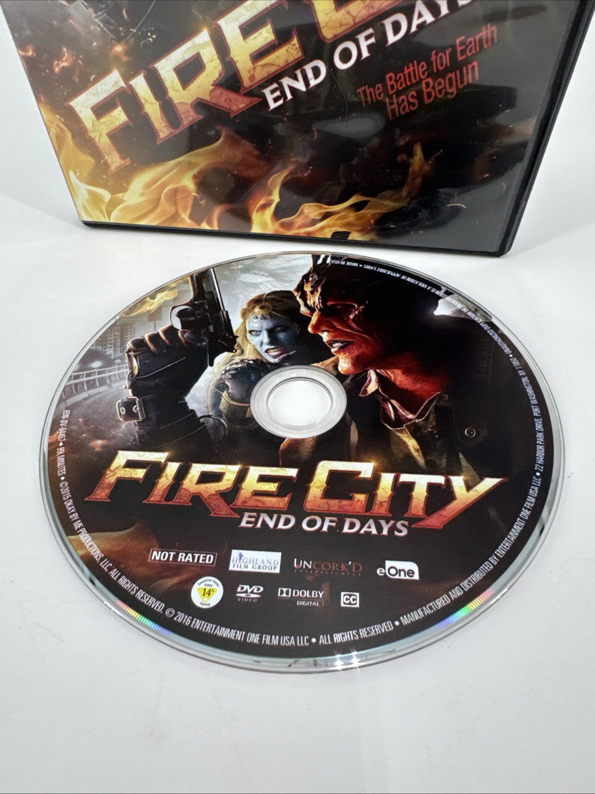 Fire City: End of Days (2015) DVD Horror Fantasy Tobias Jelinek Kristin Minter