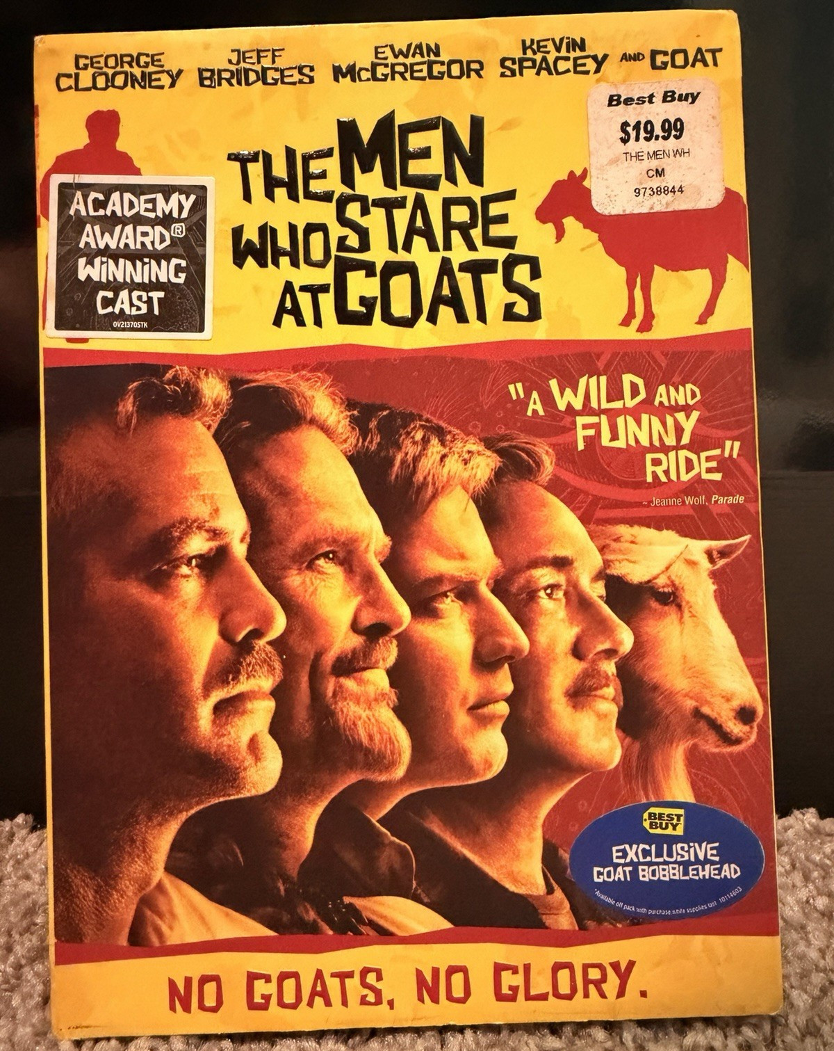 Anchor Bay The Men Who Stare at Goats DVD (2010) R Deleted Scenes 94 min