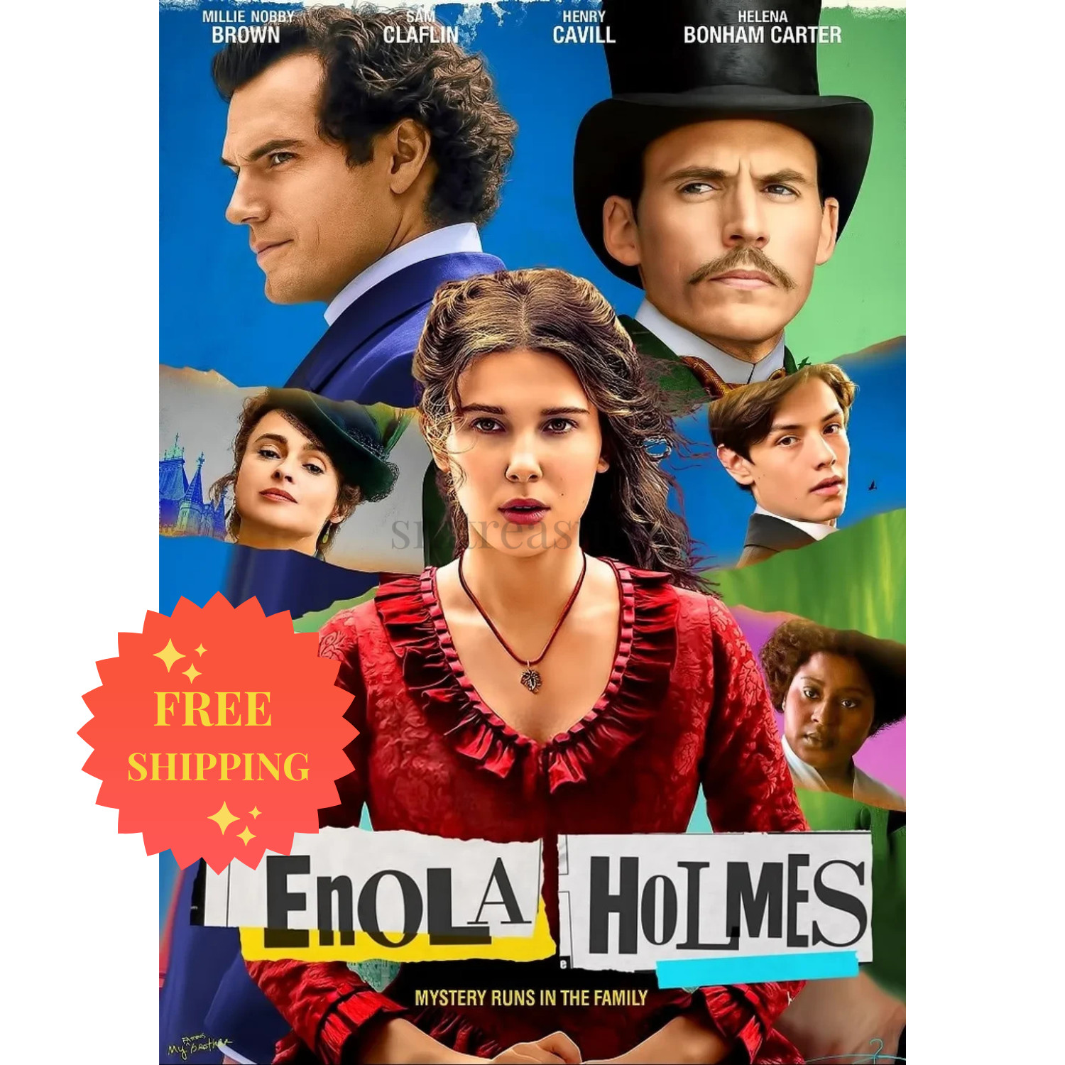 Enola Holmes (2020-2022) DVD Season 1&2 Mystery Adventure Movie FULL HD DVD-NEW