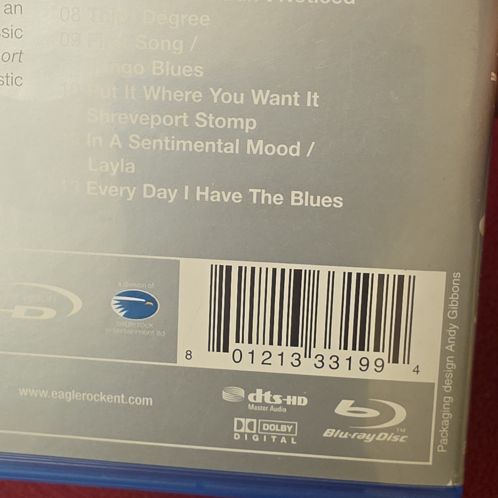 Legends Live at Montreux 1997 Blu-ray Eric Clapton David Sanborn 107 Min