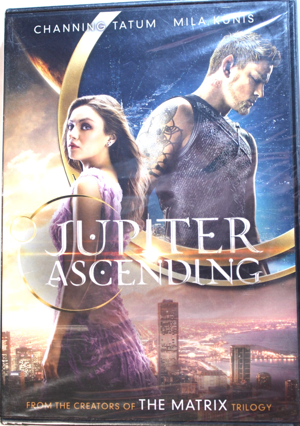 JUPITER ACSENDING (DVD Widescreen) Channing Tatum BRAND NEW/Wrapped & Ships Free