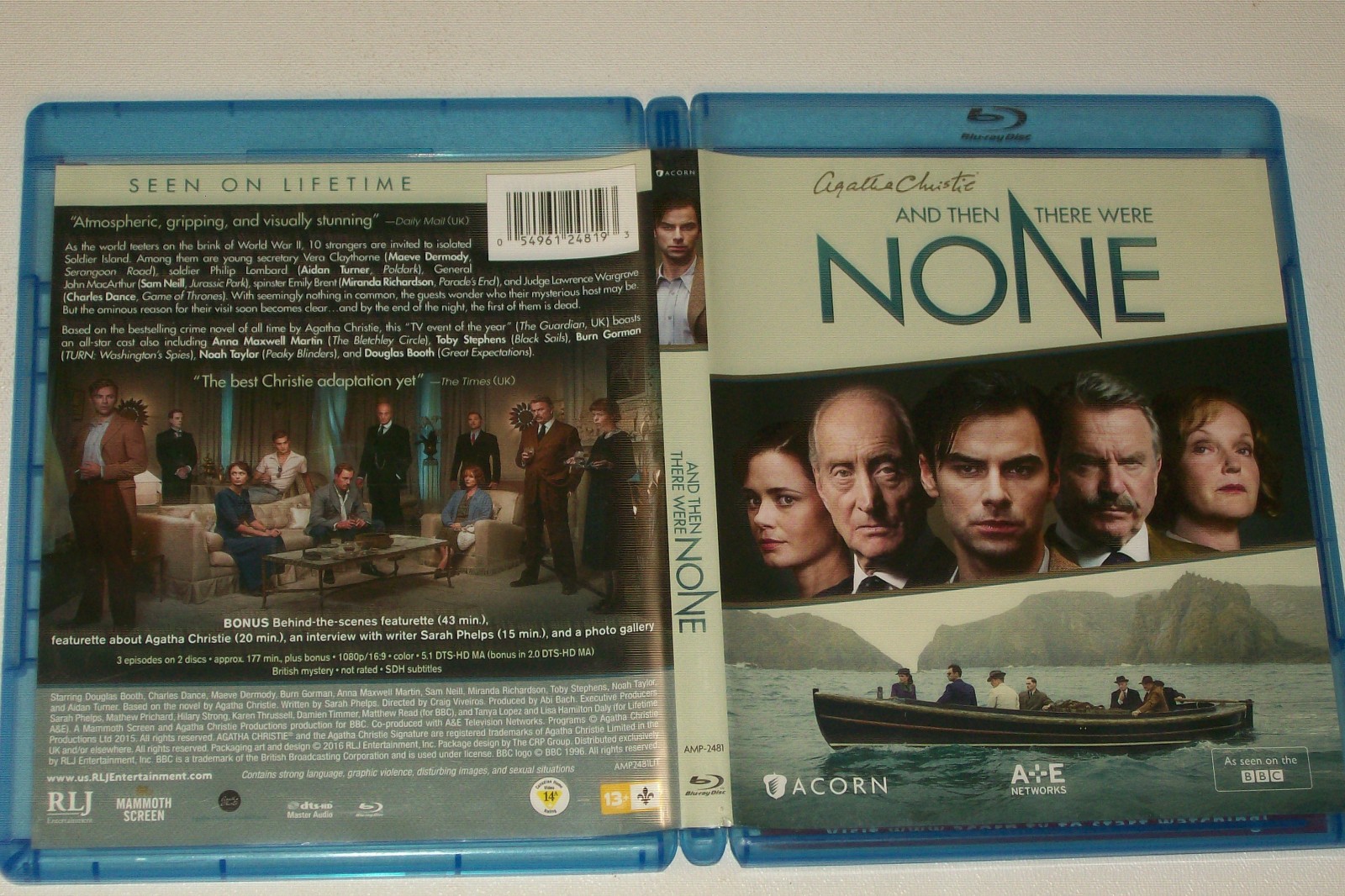 And Then there Were None (Blu-ray Disc, 2015 BBC, 2 Disc Set)