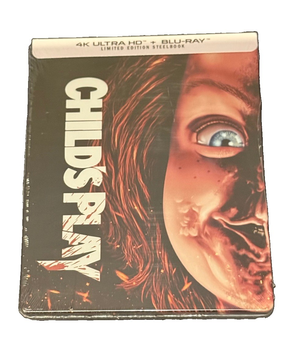 Child’s Play (1988) 4K UHD Steelbook Limited Edition NEW SEALED