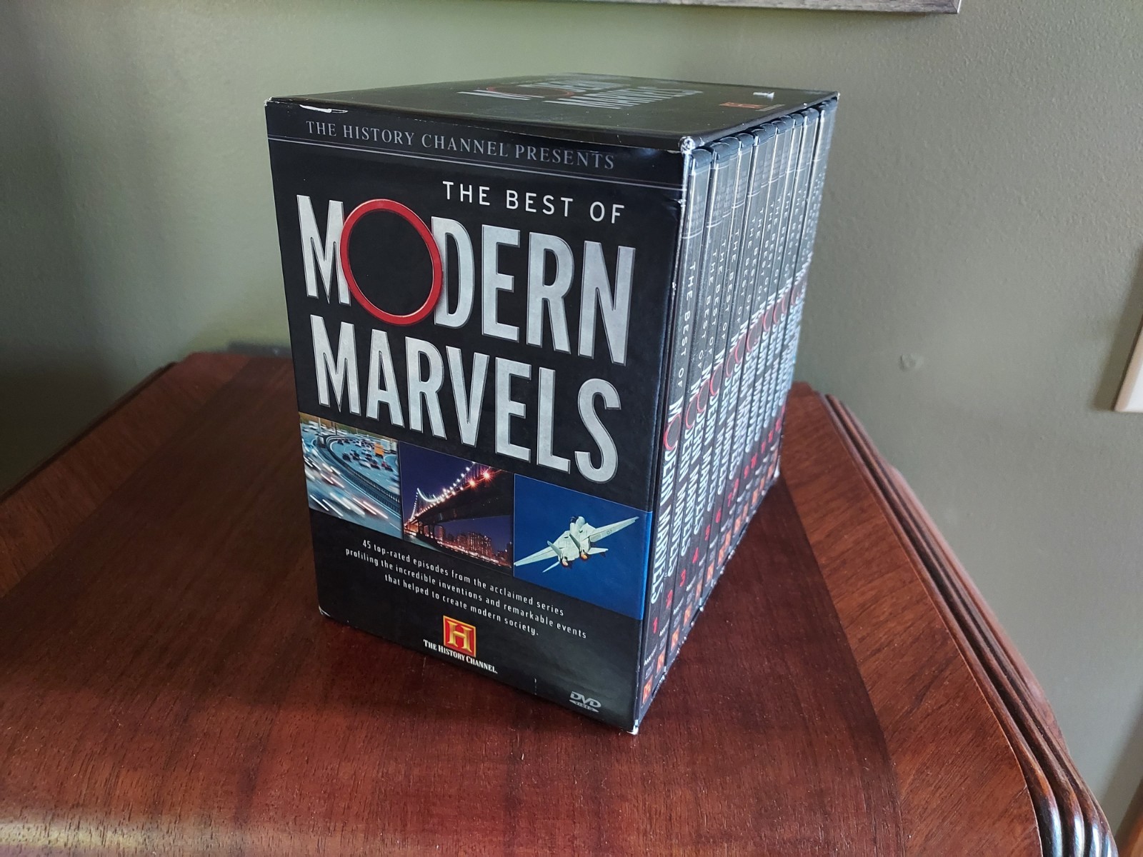 The Best of Modern Marvels, 14 DVD Box Set, The History Channel, 45 Episodes