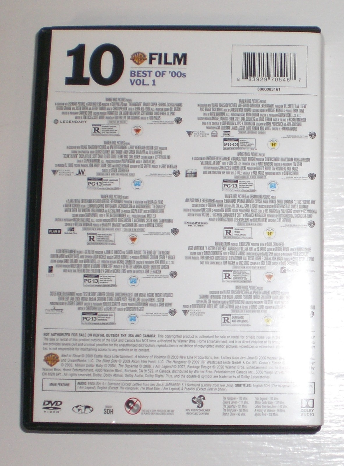 Best of 00s (2000s) 10-Film Collection Vol 1 with Quinton Aaron, Sandra Bullock