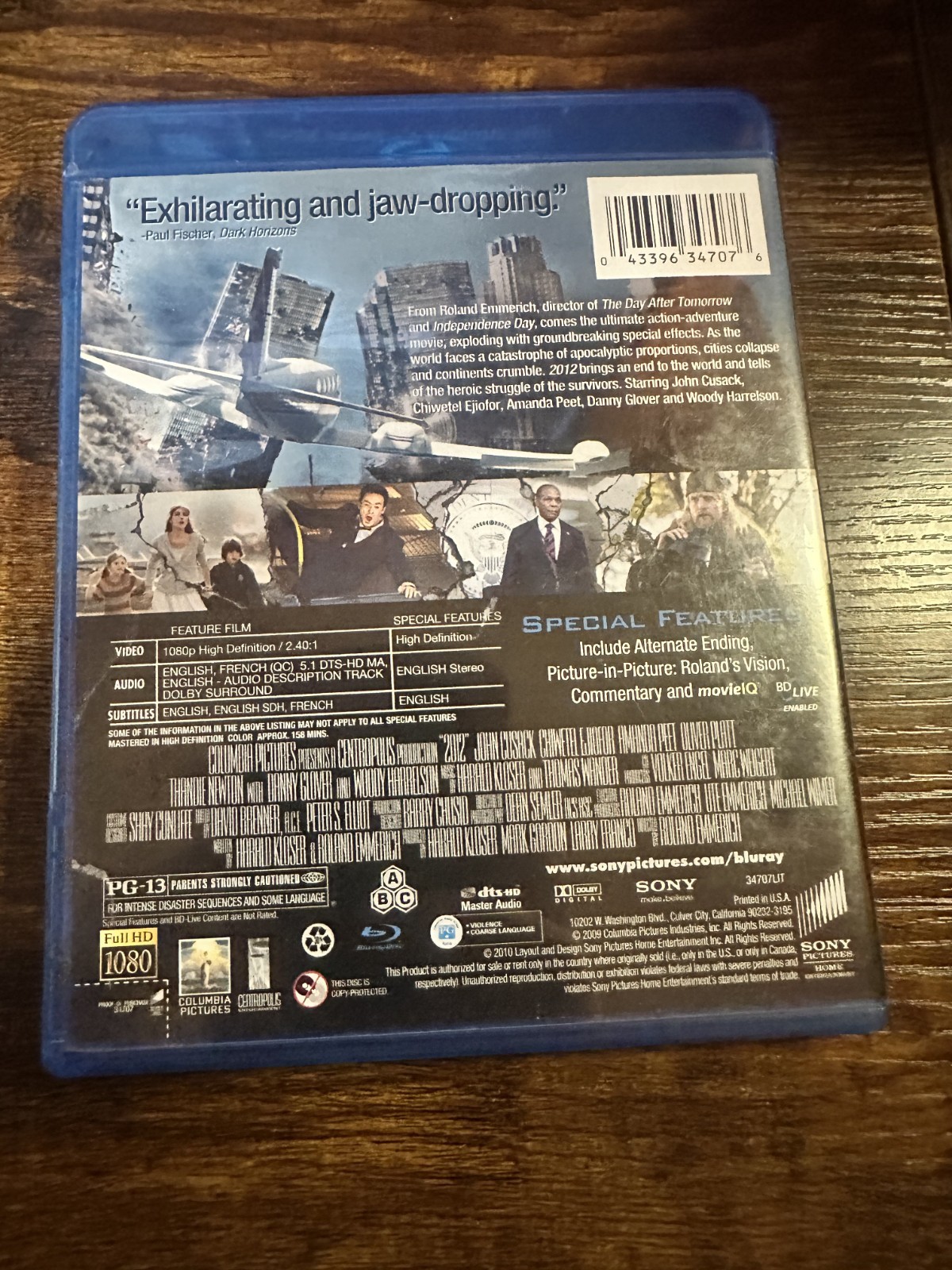 2012 Blu-ray