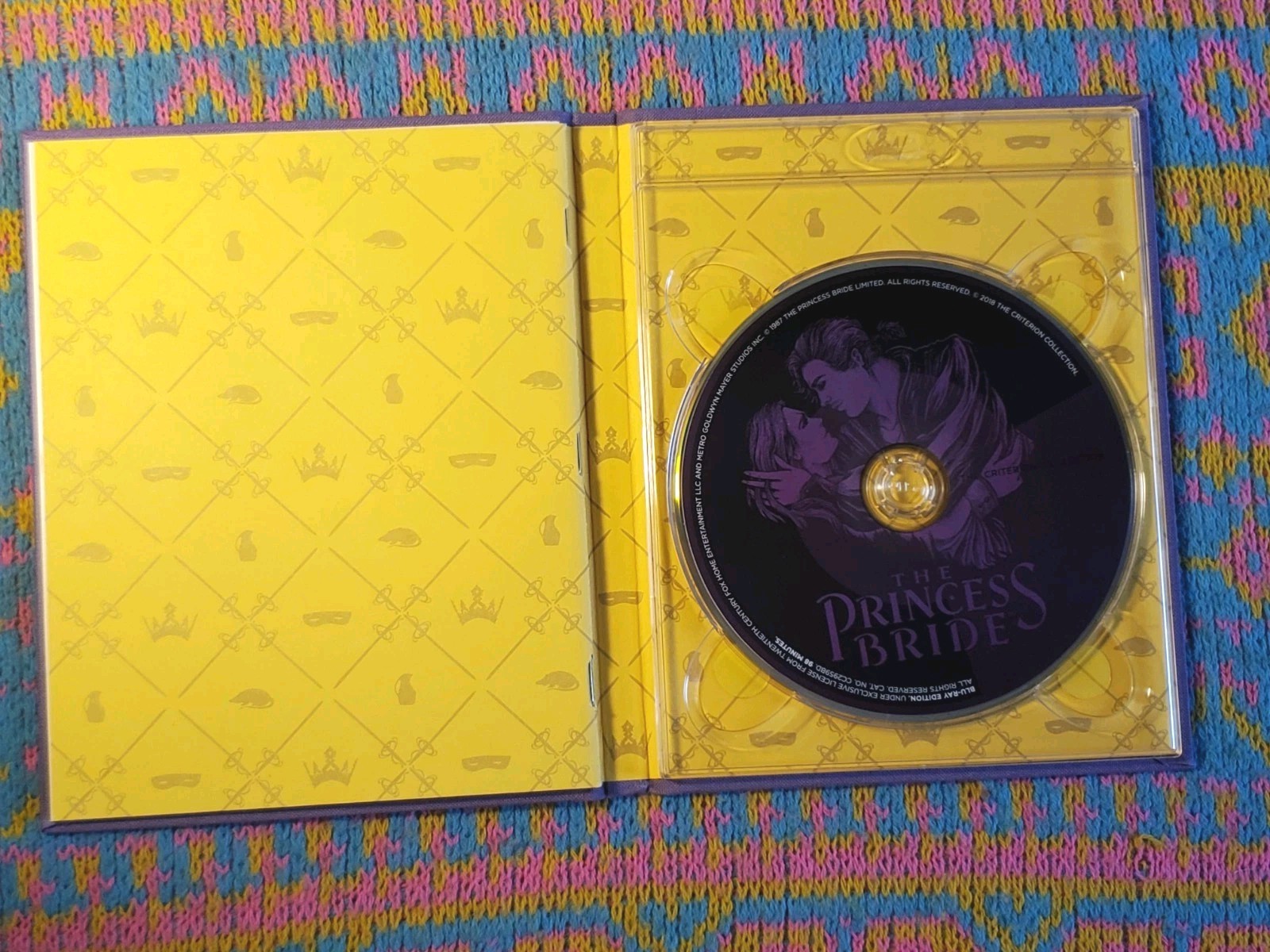 Princess Bride (Criterion Collection) (Blu-Ray, 1987) DigiBook Rob Reiner Comedy