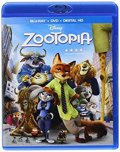 Zootopia (BD/DVD/Digital HD) [Blu-ray] – Blu-ray By Ginnifer Goodwin – GOOD