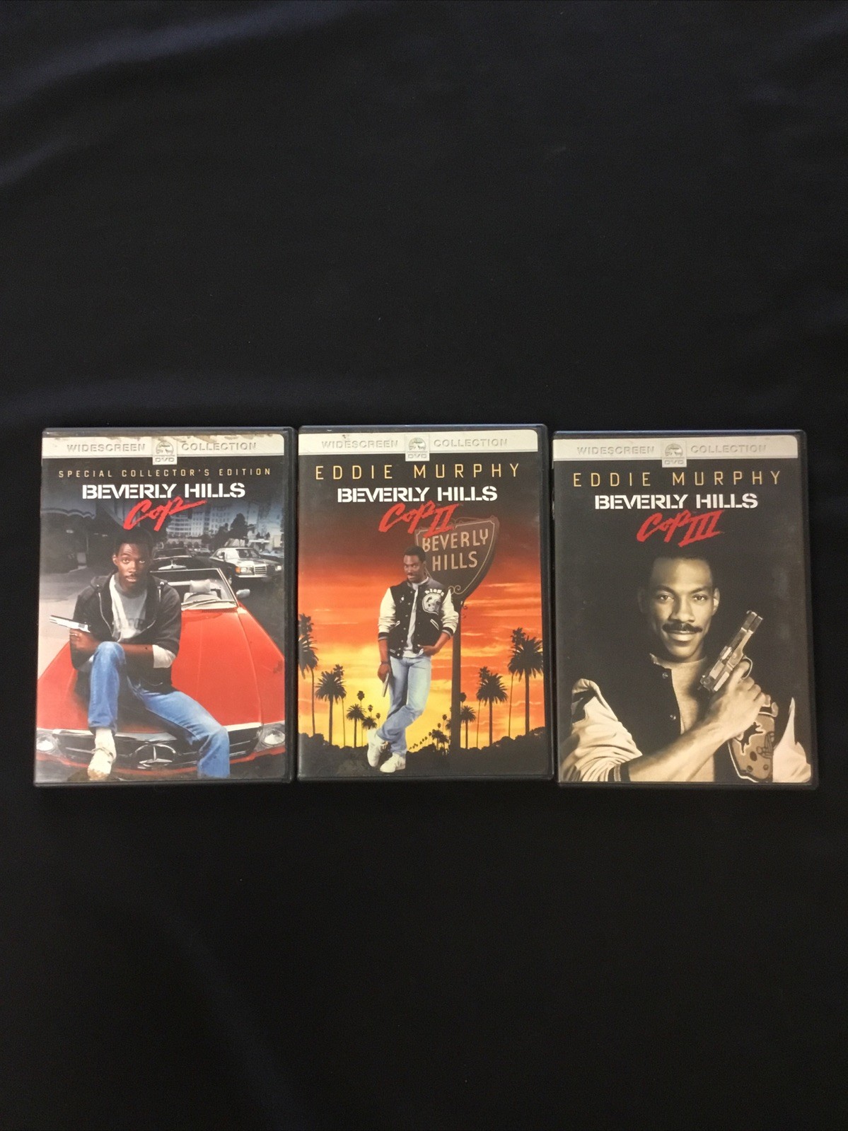 Beverly Hills Cop 1, 2 & 3 Trilogy DVD Lot 3 Movie Collection – Eddie Murphy
