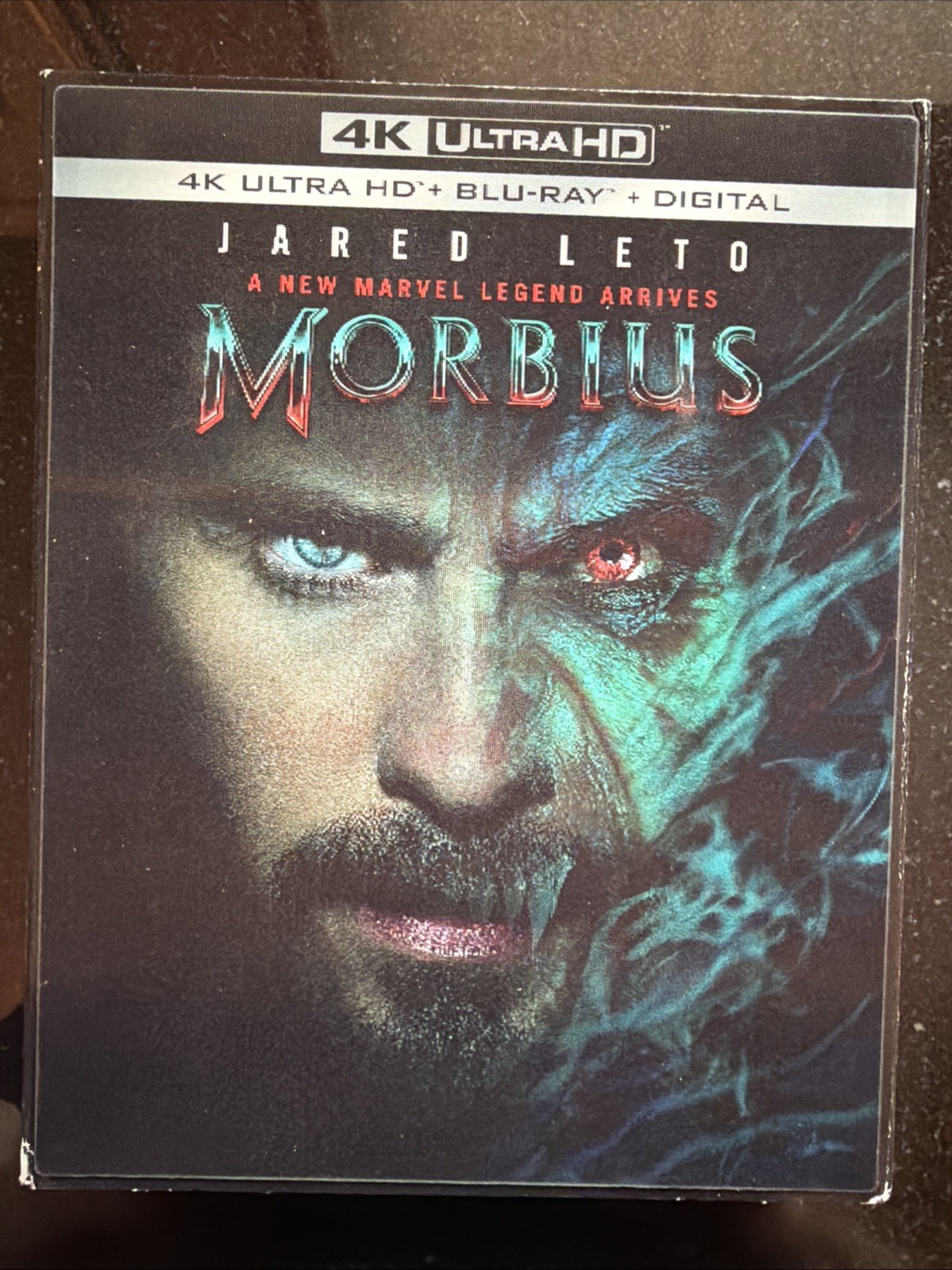 Morbius Lenticular slipcover (4k Blu Ray)*new*