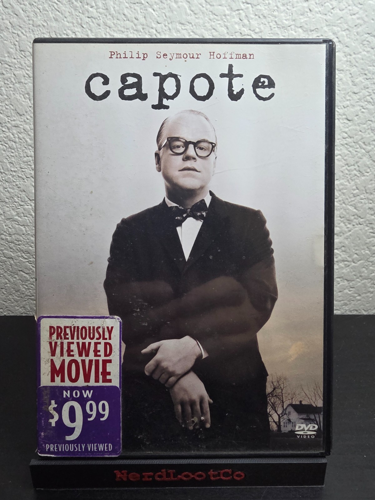 Capote DVD Philip Seymour Hoffman Biopic Crime Drama Academy Award Winner