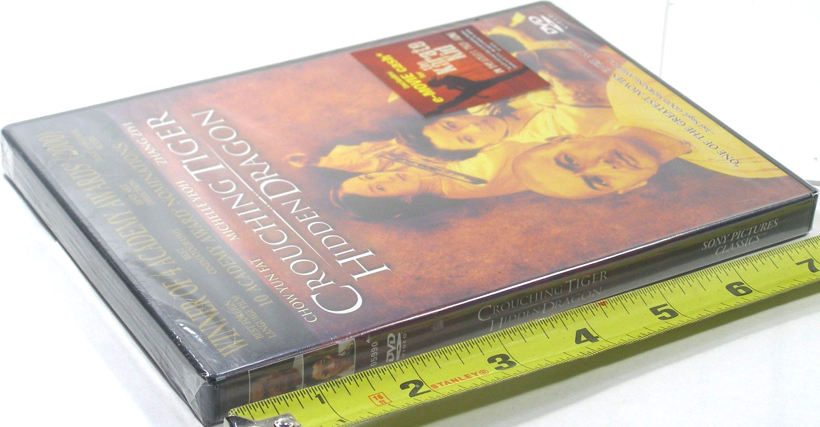Crouching Tiger Hidden Dragon on DVD Sony 2000 120min