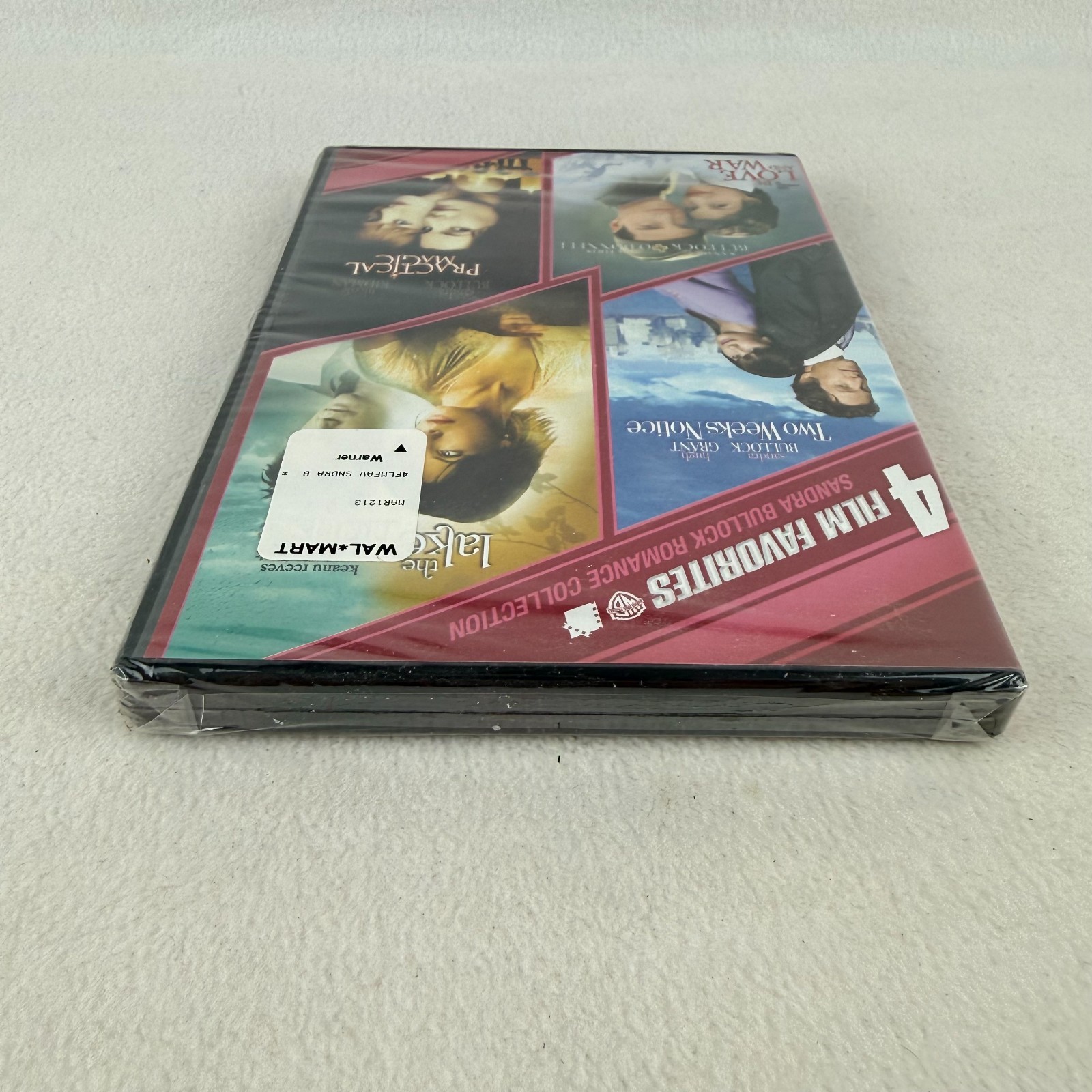 4 Film Favorites: Sandra Bullock Romance Collection, DVD, New / Sealed