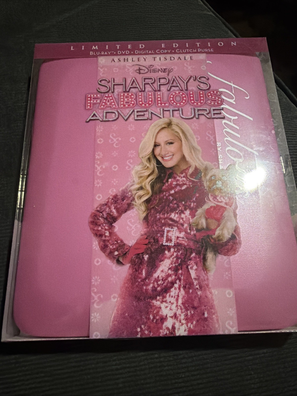 Sharpays Fabulous Adventure (Blu-ray / DVD/ Clutch, 2011, 3-Disc) Ashley Tisdale