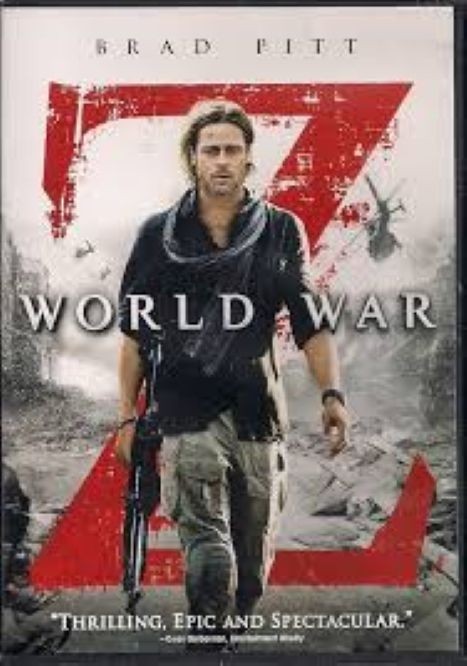 World War Z DVD ** Widescreen Disc Only ** g – Brad Pitt