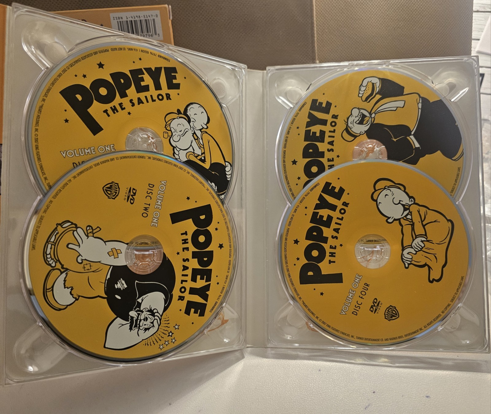 Popeye The Sailor: 1933-1938: The Complete First Volume DVD